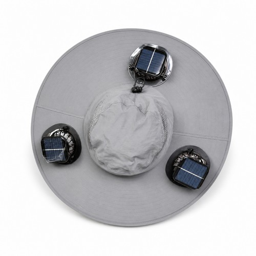Sonnenhut mit ventilator - mit,