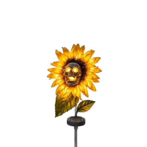 Sonnenblumen solarleuchte mit - sonnenblumen-solarleuchte,