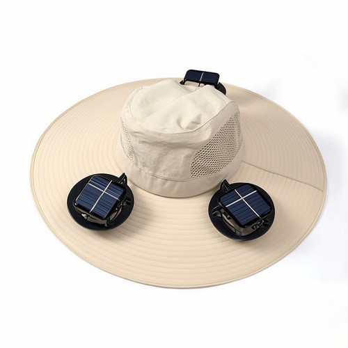 Sonnenhut mit ventilator - sonnenhut,
