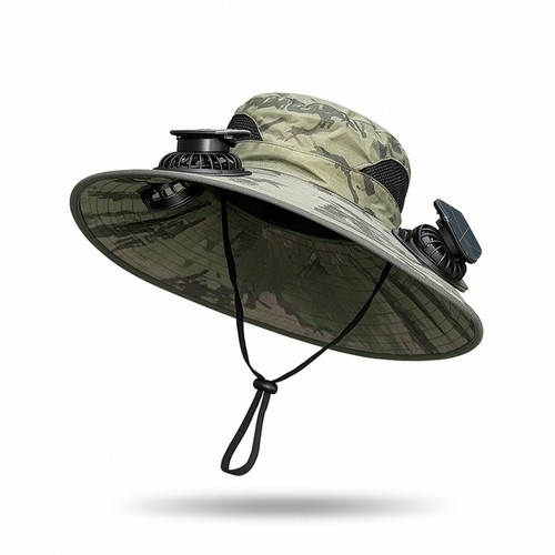 Sonnenhut mit ventilatoren - sonnenhut,
