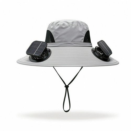 Sonnenhut mit ventilatoren - sonnenhut,